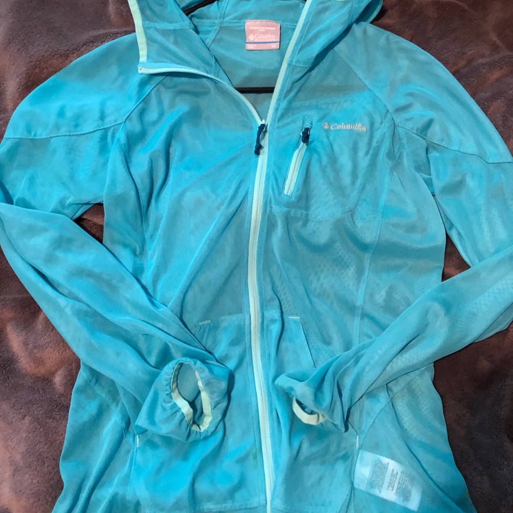 Columbia full zip insect repellent jacket